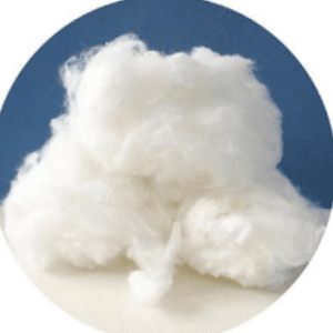 Silver antibacterial and deodorant staple fiber