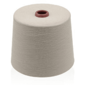 Inorganic antibacterial cotton yarn