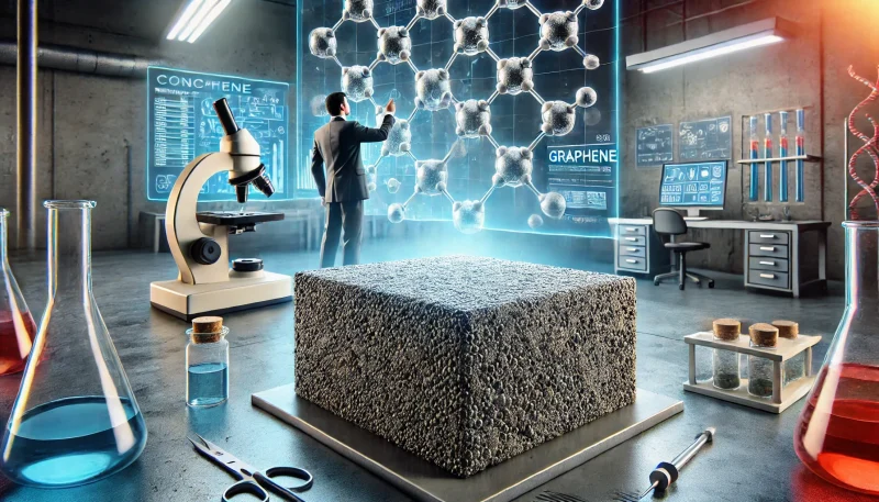graphene application in concrete