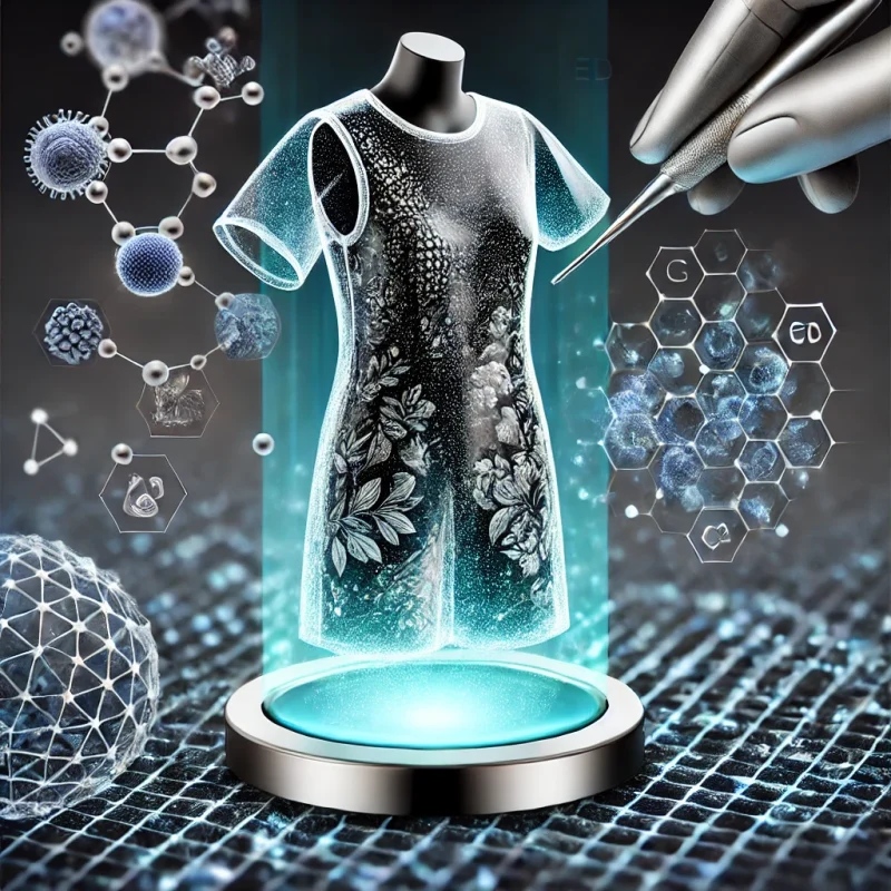 A high-tech visualization of a swimwear dress b 3